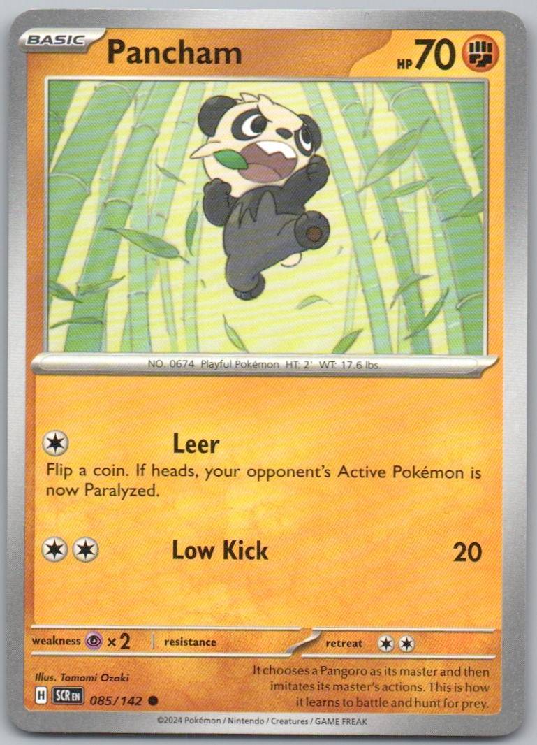 Pancham 085 Normal Fighting Card - Stellar Crown