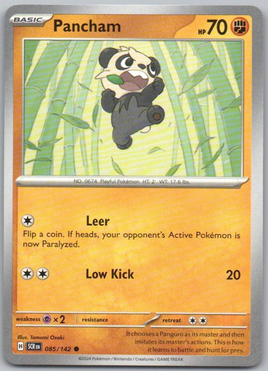 Pancham 085 Normal Fighting Card - Stellar Crown