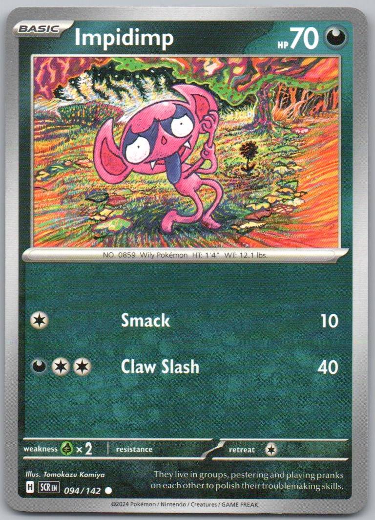 Impidimp 094 Normal Darkness Card - Stellar Crown