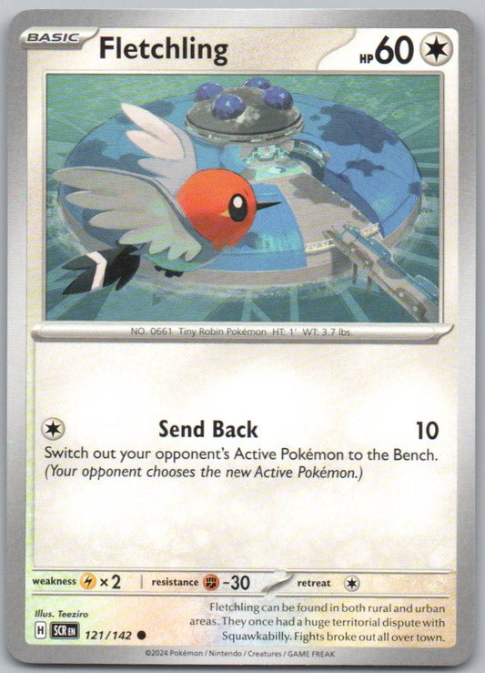 Fletchling 121 Normal Colorless Card - Stellar Crown
