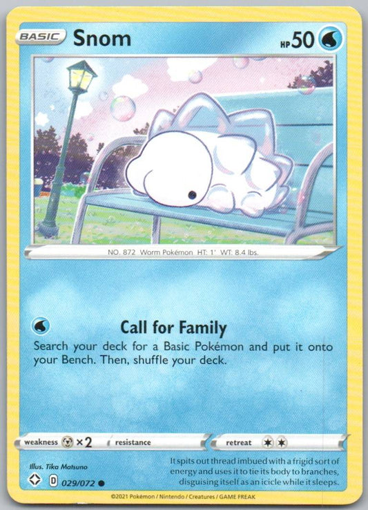 Snom 029 Normal Water Card - Shining Fates