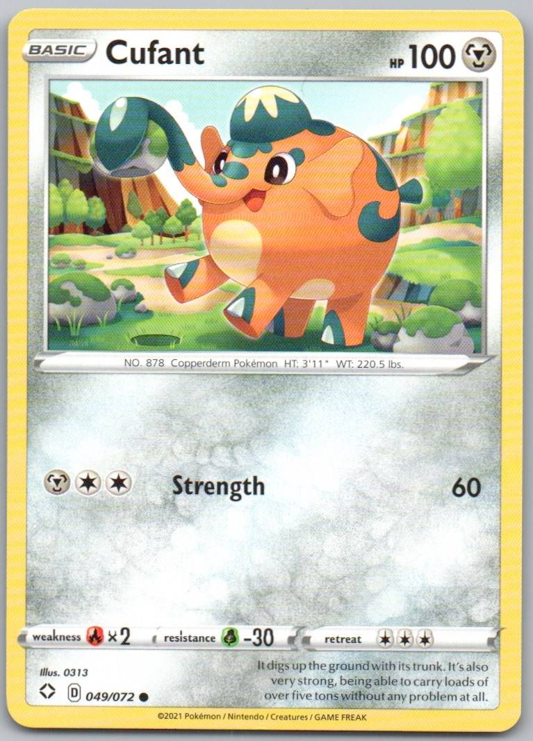 Cufant 049 Normal Steel Card - Shining Fates