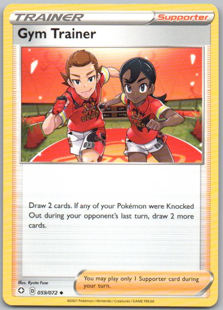 Gym Trainer 059 Normal Trainer Card - Shining Fates