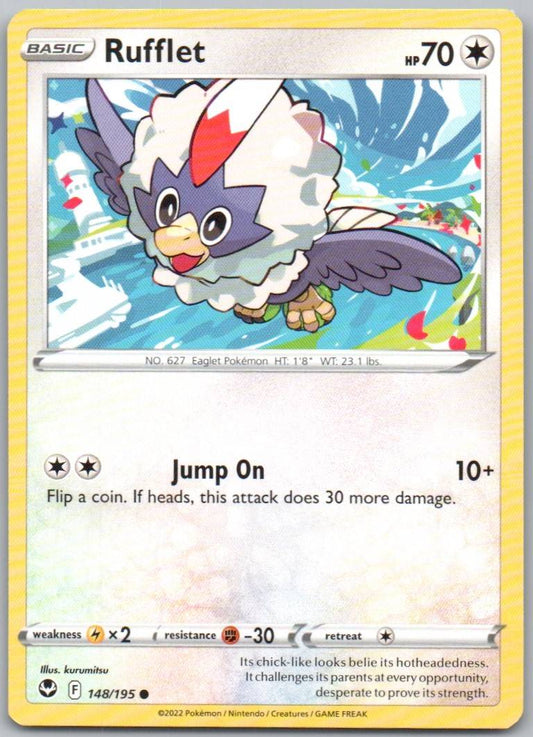 Rufflet 148 Normal Colorless Card - Silver Tempest
