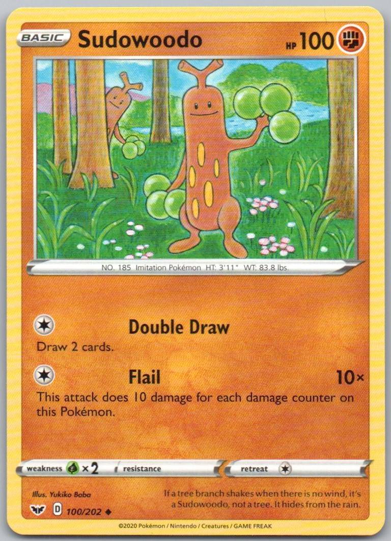 100 - Sudowoodo