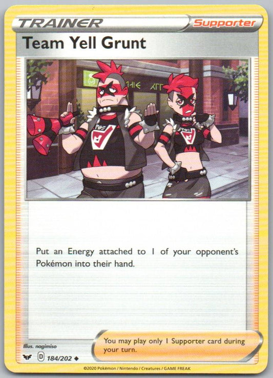 184 - Team Yell Grunt
