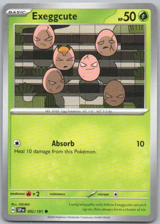 002 - Exeggcute