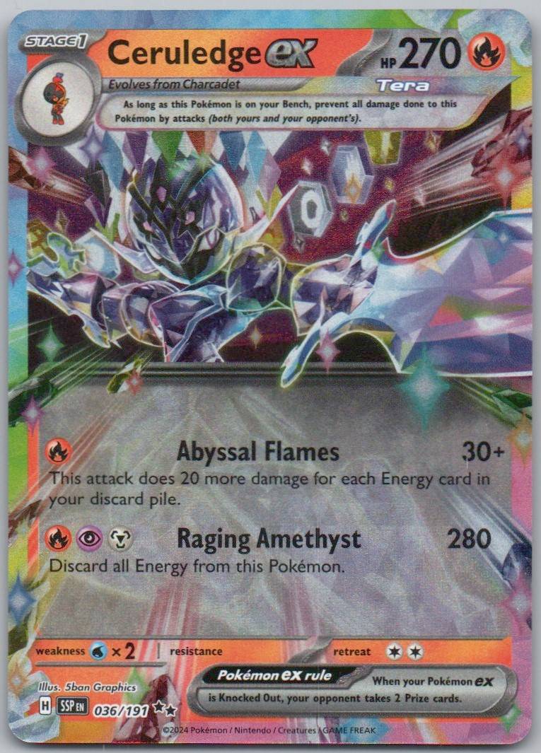 036 - Ceruledge EX