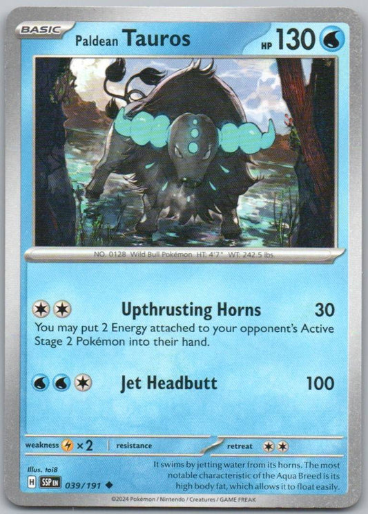 039 - Paldean Tauros