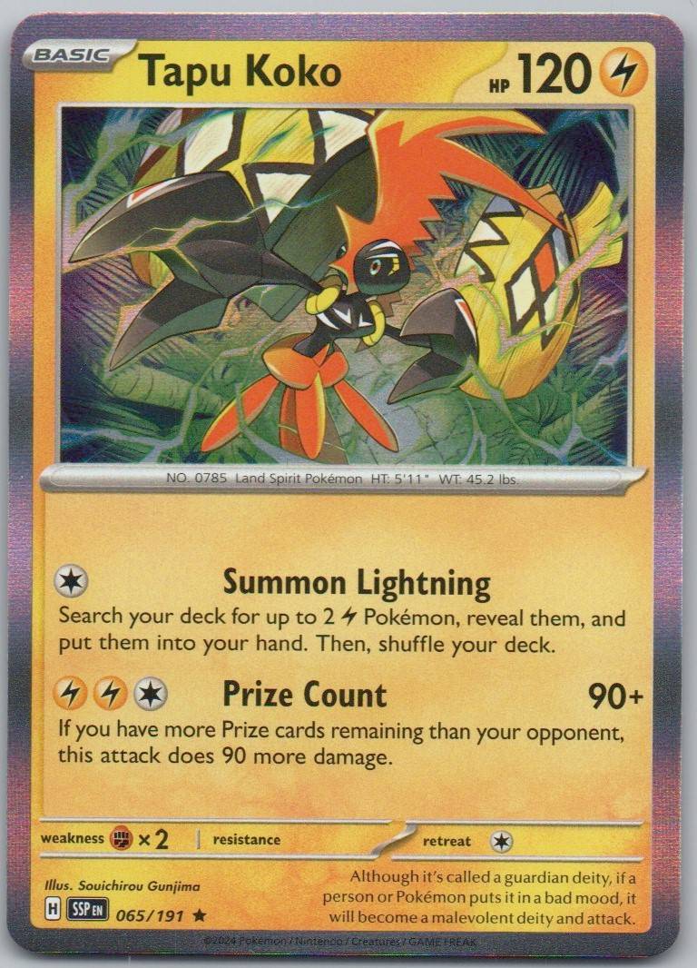 Togetic 071 Reverse Holo Psychic Card - Surging Sparks
