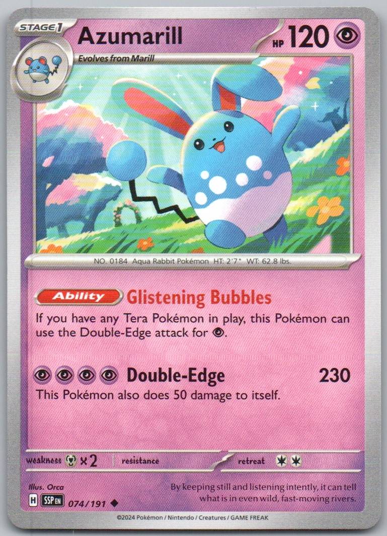 Yamask 082 Reverse Holo Psychic Card - Surging Sparks