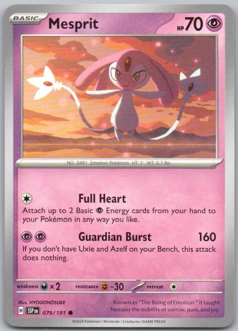 Xerneas 088 Reverse Holo Psychic Card - Surging Sparks
