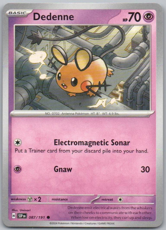 Gimmighoul 097 Reverse Holo Psychic Card - Surging Sparks