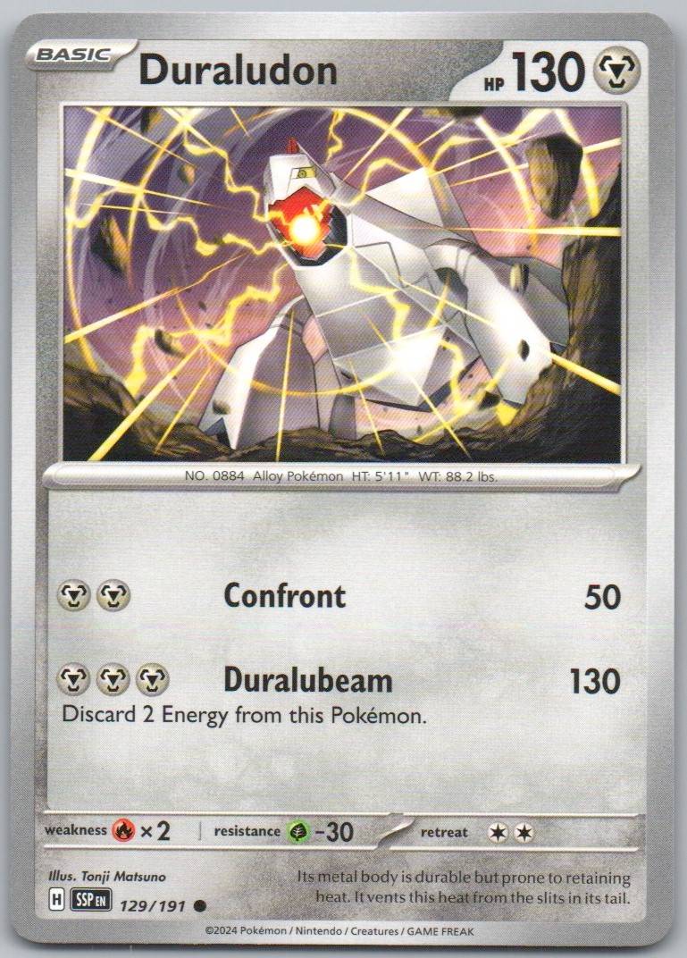 Slakoth 145 Reverse Holo Colorless Card - Surging Sparks