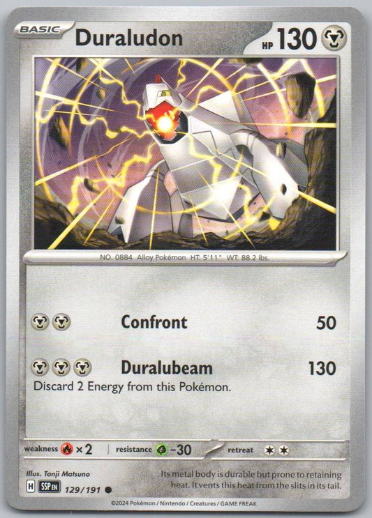 Slakoth 145 Reverse Holo Colorless Card - Surging Sparks