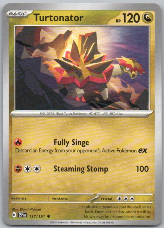 Helioptile 154 Reverse Holo Colorless Card - Surging Sparks