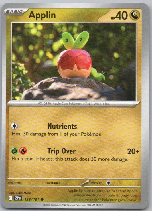 Heliolisk 155 Reverse Holo Colorless Card - Surging Sparks
