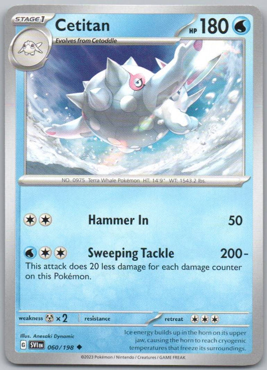 Cetitan 060 Normal Water Card - Scarlet & Violet