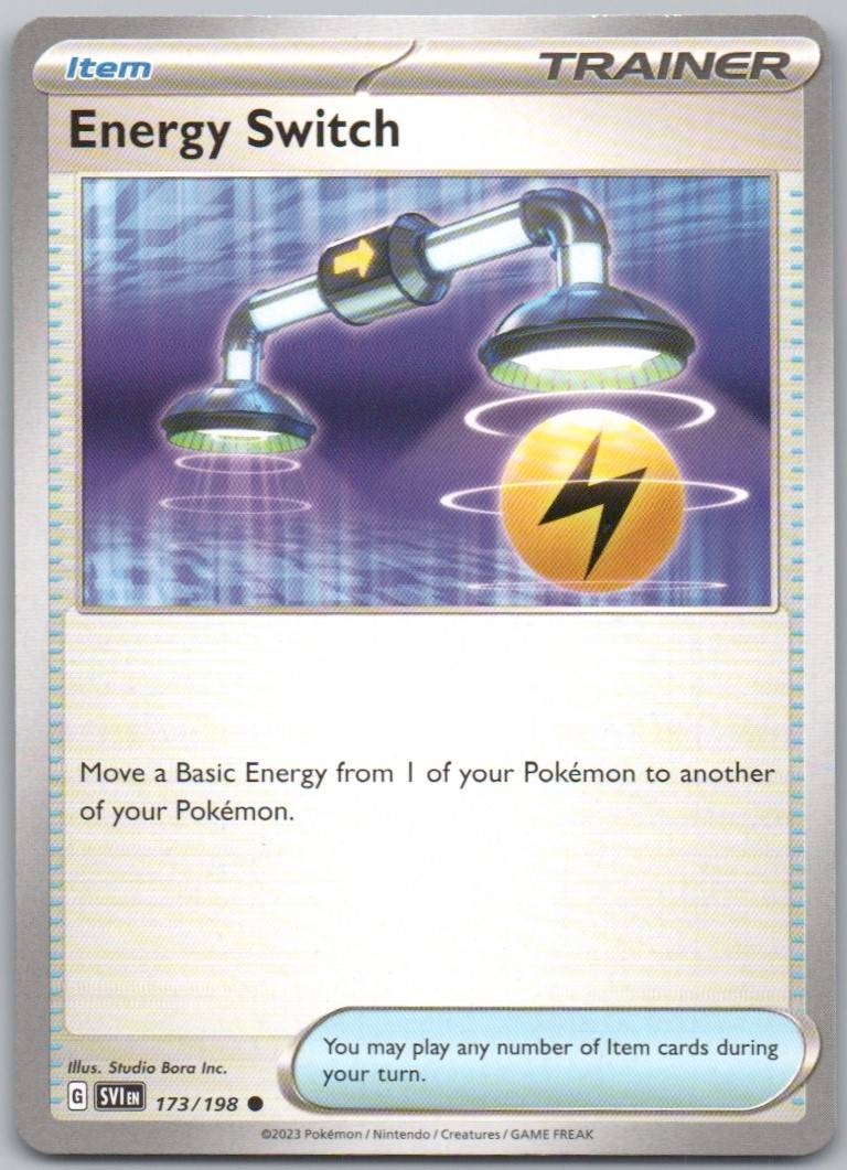 Energy Switch 173 Normal Trainer Card - Scarlet & Violet