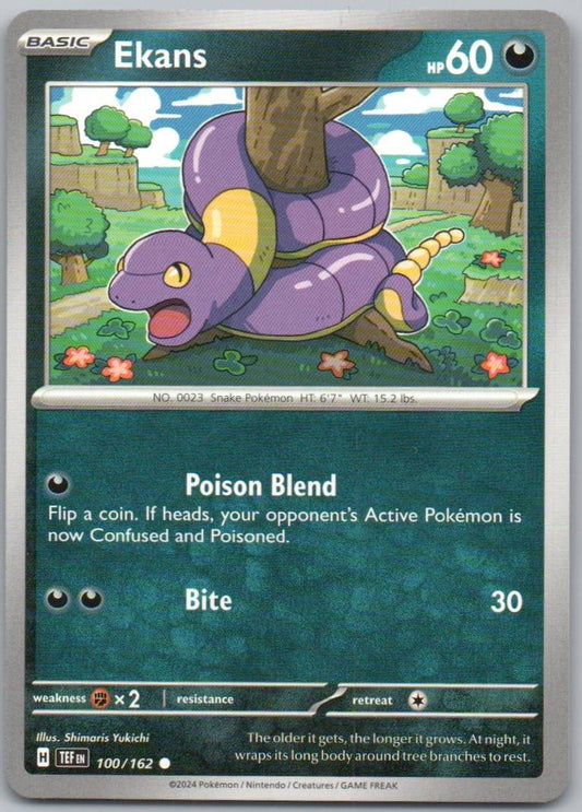 Ekans 100 Normal Darkness Card - Temporal Forces