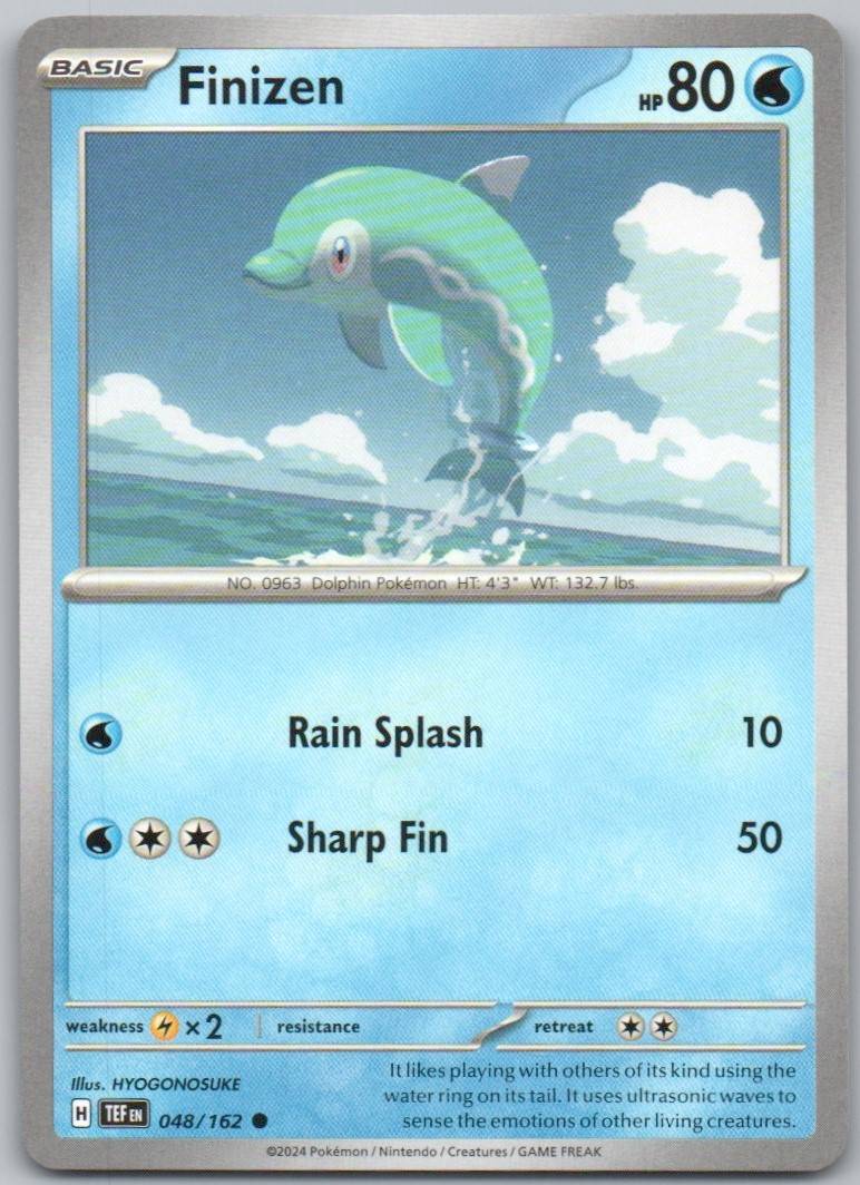 Finizen 048 Normal Water Card - Temporal Forces