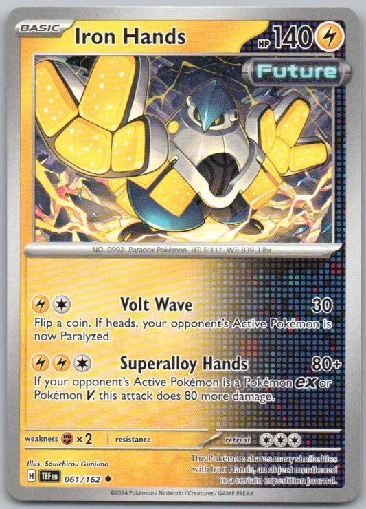 Iron Hands 061 Normal Lightning Card - Temporal Forces