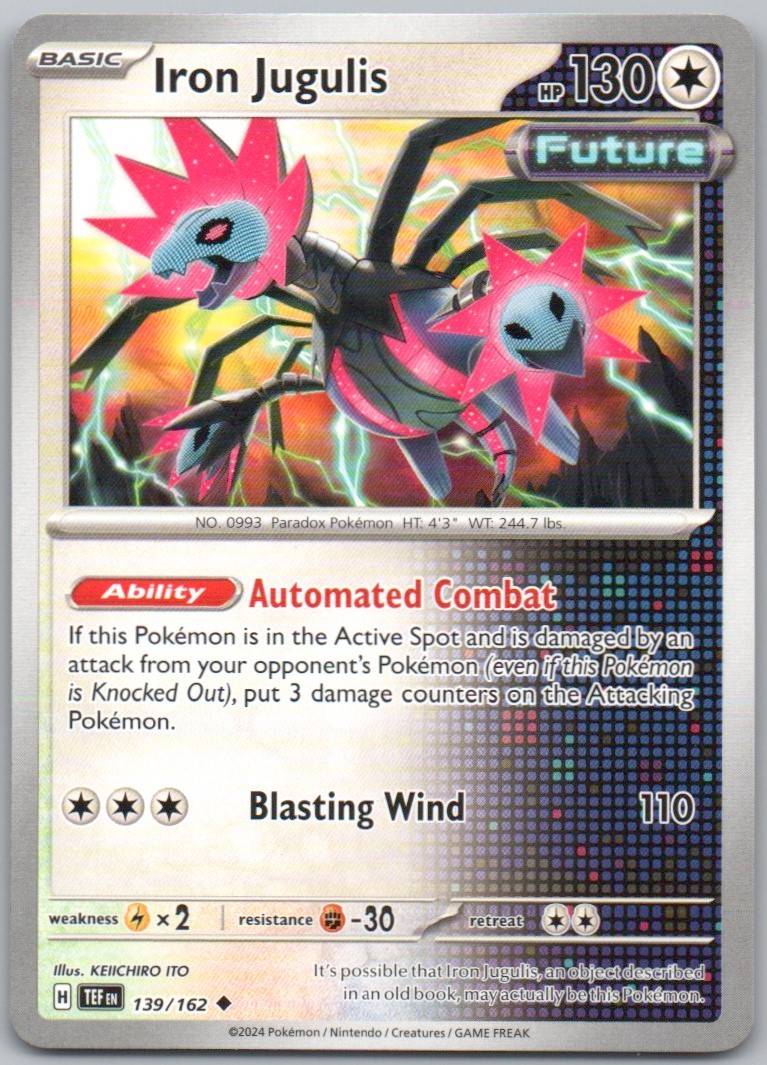 Iron Jugulis 139 Normal Colorless Card - Temporal Forces
