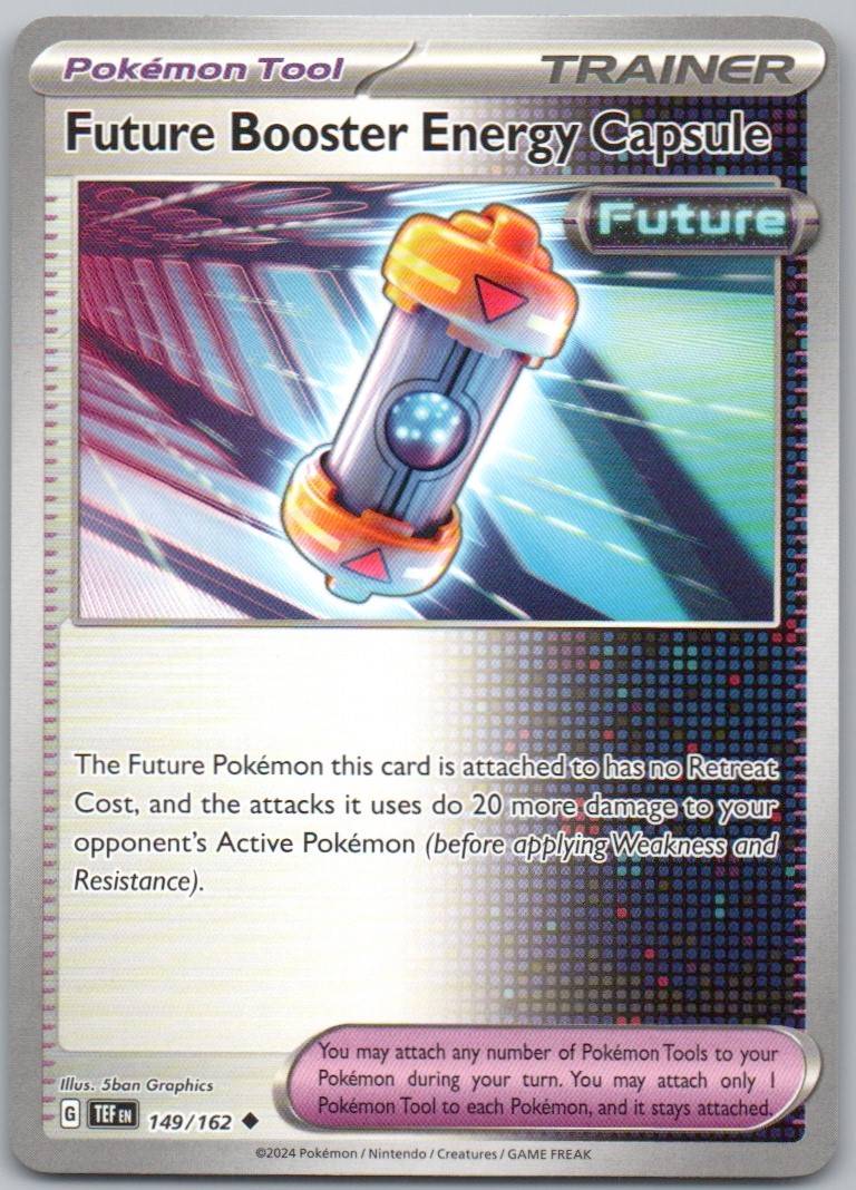 Future Booster Energy Capsule 149 Normal Trainer Card - Temporal Forces