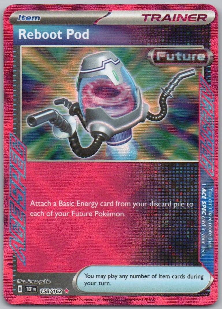Reboot Pod 158 Normal Trainer Card - Temporal Forces