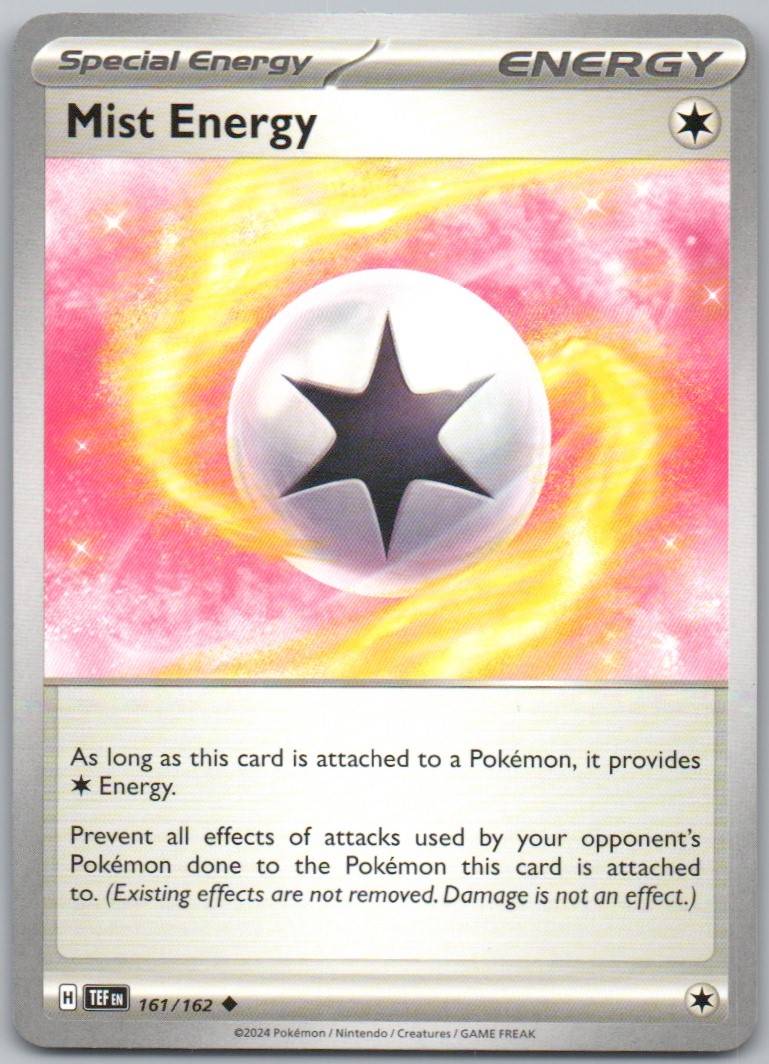 Mist Energy 161 Normal Trainer Card - Temporal Forces