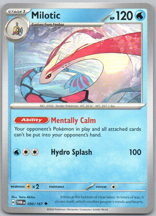 Milotic 050 Normal Water Card - Twilight Masquerade