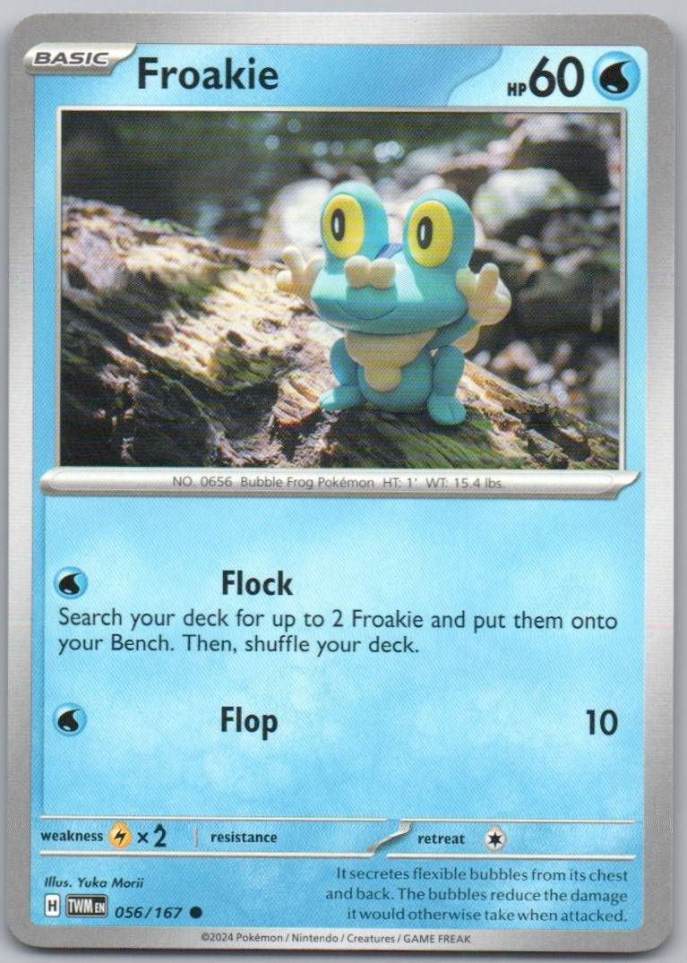 Froakie 056 Normal Water Card - Twilight Masquerade