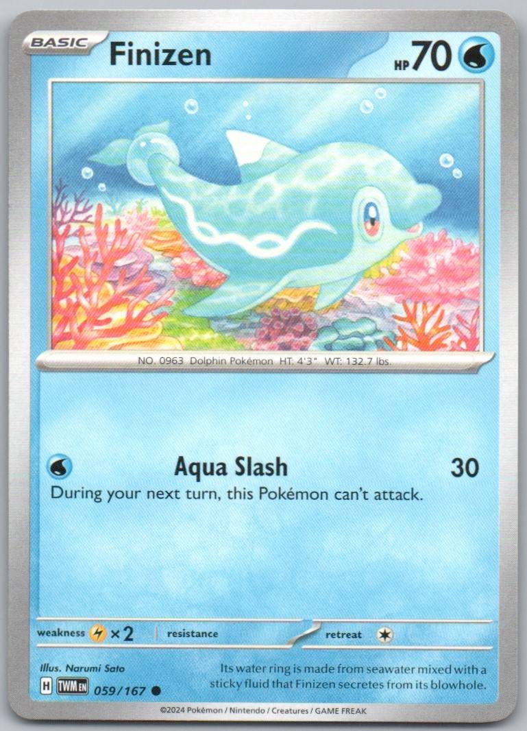 Finizen 059 Normal Water Card - Twilight Masquerade