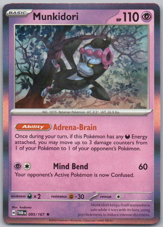 Mukidori 095 Holo Psychic Card - Twilight Masquerade