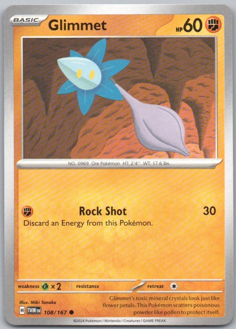 Glimmet 108 Normal Fighting Card - Twilight Masquerade