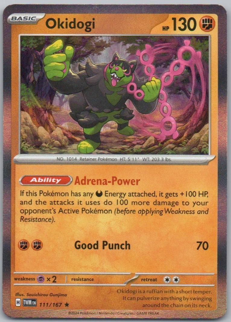 Okidogi 111 Holo Fighting Card - Twilight Masquerade