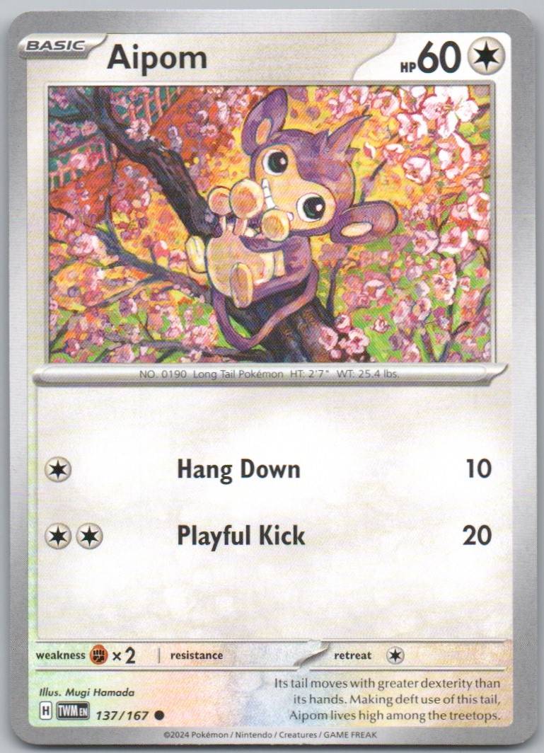 Apipom 137 Normal Colorless Card - Twilight Masquerade