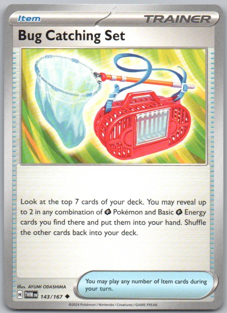 Bug Catching Set 143 Normal Trainer Card - Twilight Masquerade