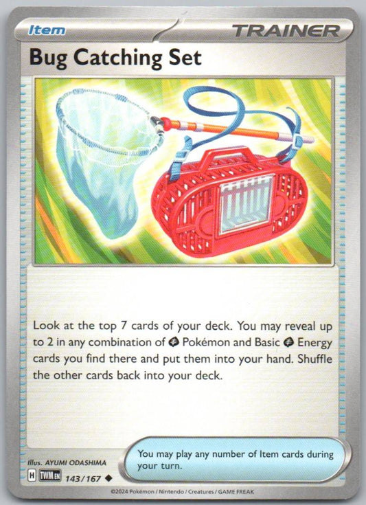 Bug Catching Set 143 Normal Trainer Card - Twilight Masquerade