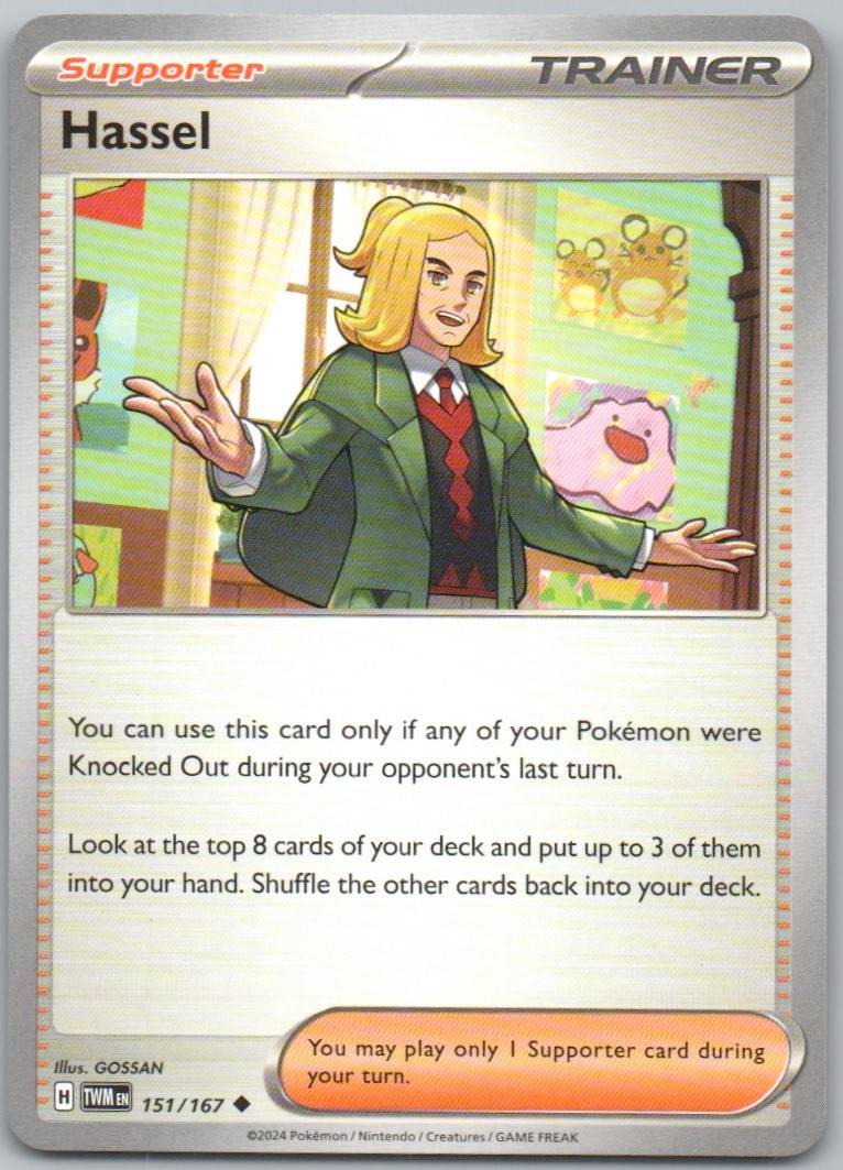 Hassel 151 Normal Trainer Card - Twilight Masquerade
