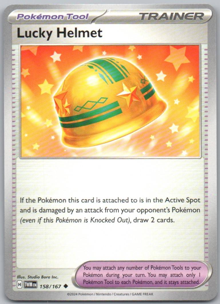 Lucky Helmet 158 Normal Trainer Card - Twilight Masquerade