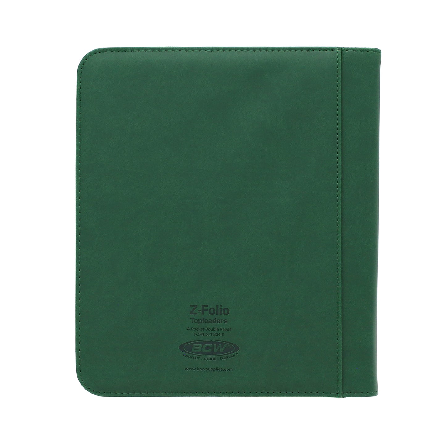 BCW Z-Folio 9-Pocket LX Album - Toploaders - Green