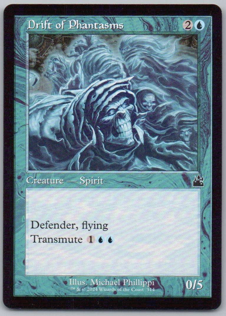 Drift of Phantasms (Retro Frame) 314 Normal Creature Card - Ravnica Remastered