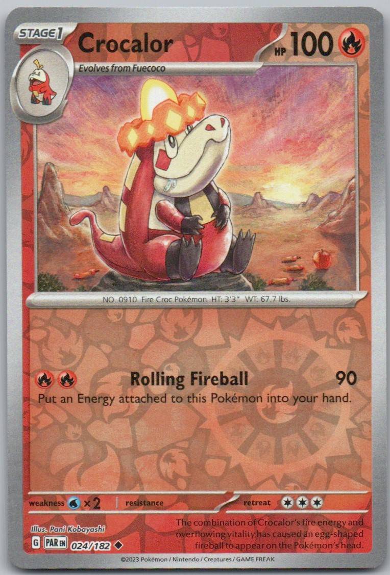 Crocalor 024 REV Card - Paradox Rift