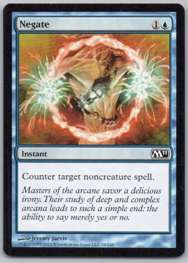 Negate 68 Normal Instant Card - Magic 2011