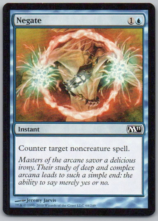 Negate 68 Normal Instant Card - Magic 2011
