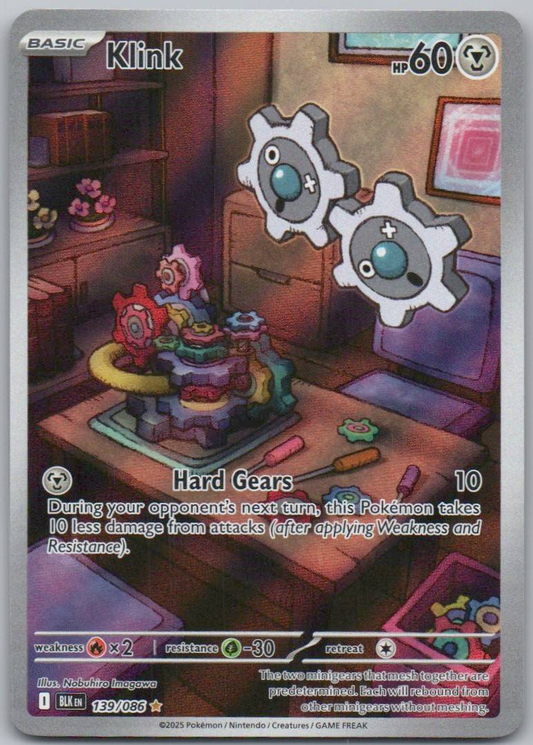 Klink 139 HOL Card - Black Bolt