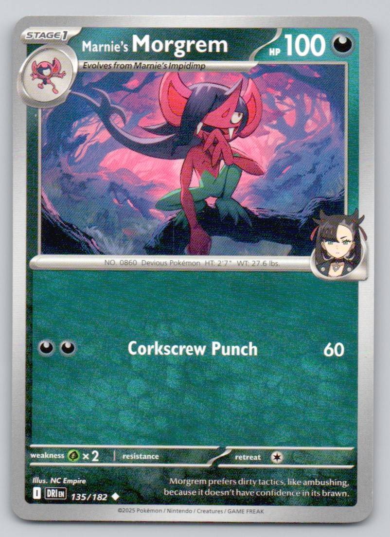 Marnie's Morgrem 135 NOR Card - Destined Rivals