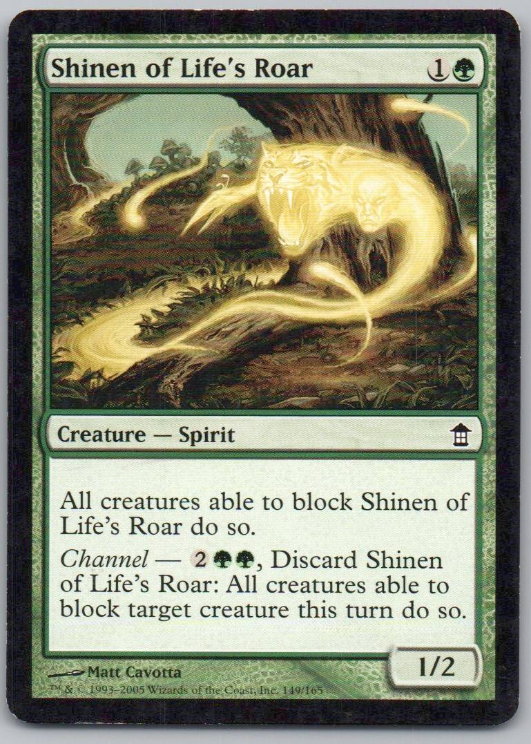 Shinen of Life's Roar 149 Normal Creature Card - Saviors of Kamigawa