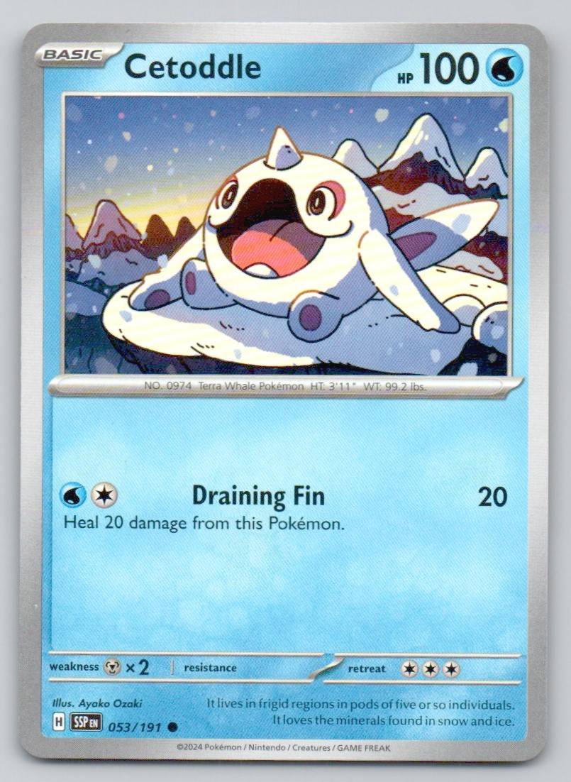 Cetoddle 053 NOR Card - Surging Sparks